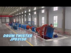 Maszyna do skręcania bębna o wysokim standardzie do wiązania i owijania dużych przecinkowych kabli energetycznych