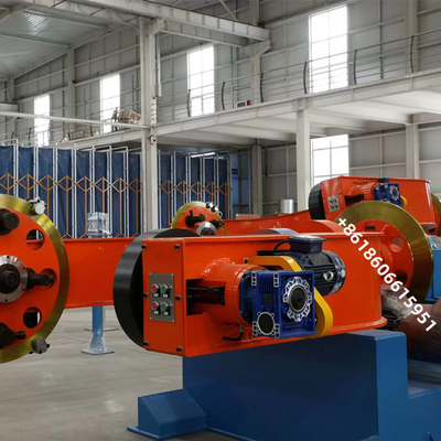 Non Twist Cores Drum Twister Machine 75kW 30r / min 2800 Mm Skręcanie kabli