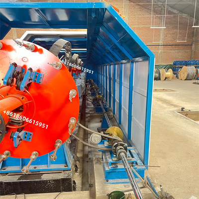 Produkcja drutu i kabli Skip Stranding Machine / Equipment Rotating Bow Type
