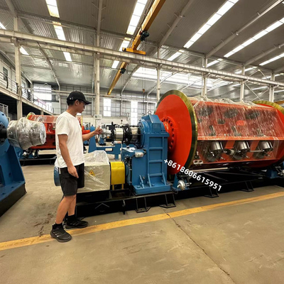 Siemens Motor Rigid Stranding Machine z systemem automatycznego ładowania szpuli