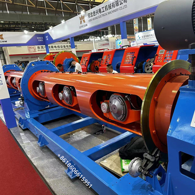 1+6x630 Przewodnik Tubular Stranding Machine 700m/Min