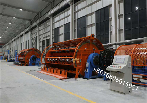 Rygidny typ płaskiego drutu stalowego z opancerzonym kablem 72 bobbin