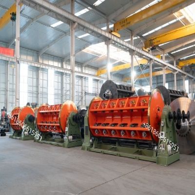 Maszyna do sztywnego przestrzeniania dla ACSR AAC i więcej MMI PLC Control JLK500 1,2-5mm Prężnica 50mm Max Stranded Diameter 88-200r/min RPM 49-978mm St