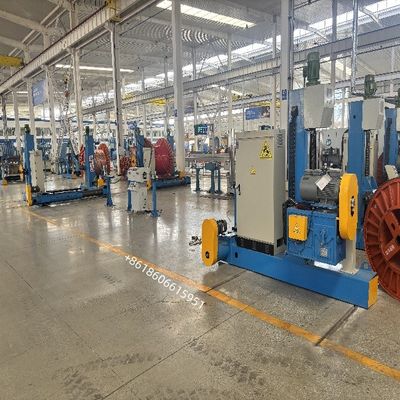 Portal Typ Wire Pay Off And Take Up Machinery Gantry Pay Off Machine To Roll Up All Kings Of Cables With Big Diameter (Przewodnik do wkręcania wszystkich królów kabli o dużej średnicy)