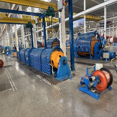 Energetyczna wydajność Maszyna do tworzenia przewodów rurowych do produkcji kabli JGG-500/1+6